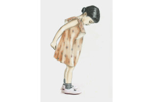fashion illustration for a shoe brand for children